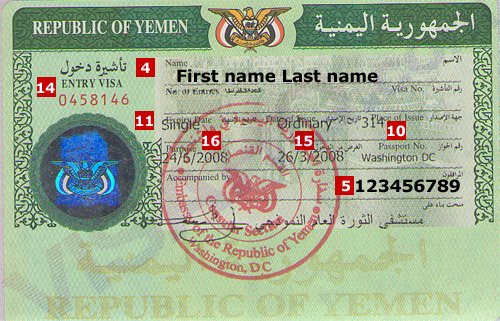 Yemen Visa