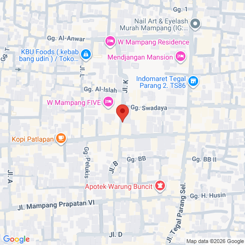 Karte von (Jakarta Selatan, Jakarta)
